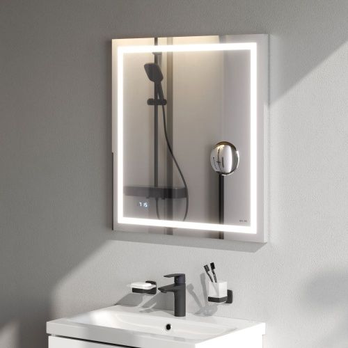 Зеркало с подсветкой Am.Pm Gem M91AMOX0653WG 70х70 подвесное - фото 4