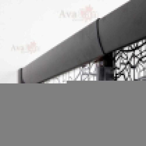 Душевая дверь AvaCan FB2-190MT 210х195 стекло матовое профиль черный - фото 4