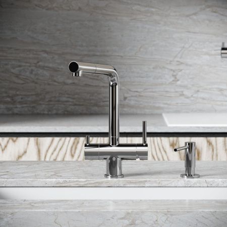 Смеситель для кухни Sancos Spin SC4015CH на мойку хром