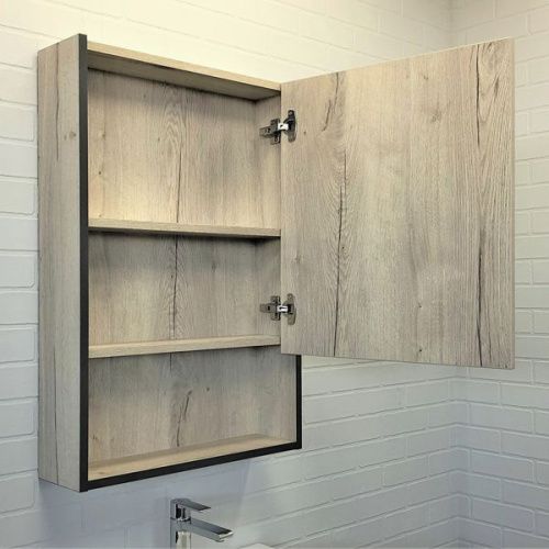 Зеркало-шкаф Comforty Вена 00-00009271CF 60х80 подвесной цвет бежевый - фото 5