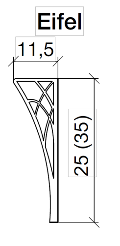 Ножки для мебели Armadi Art NeoArt 885-CR - фото 2