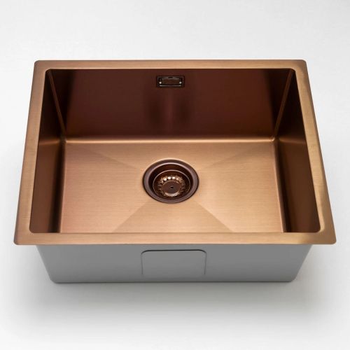 Кухонная мойка Grandex Aqua PROLINE 55 3002062 55х45 цвет медь поверхность матовая - фото 2