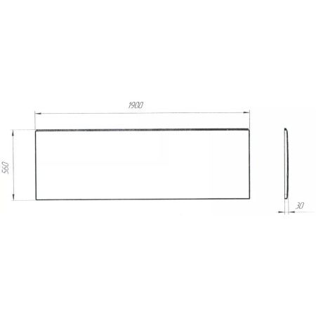 Фронтальная панель 1MarKa FLAT 02фл19мг