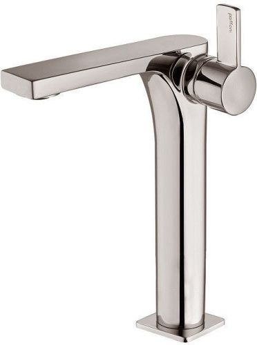 Смеситель для раковины Paffoni Rock RO081ST на столешницу нержавеющая сталь