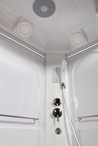 Душевая кабина AvaCan L620LLED+GM 120х80 асимметричная с крышей ориентация левая - фото 5