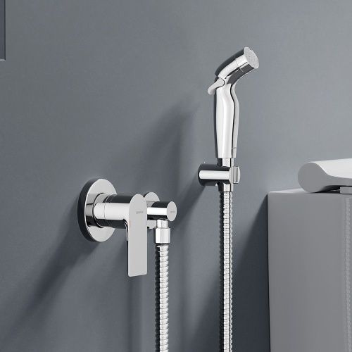 Гигиенический душ со смесителем Damixa Apollo 477510000 хром - фото 3