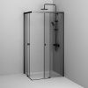 Душевой уголок Am.Pm X-joy W94G-403-100280-BТ1К 100х80 стекло прозрачное профиль черный без поддона