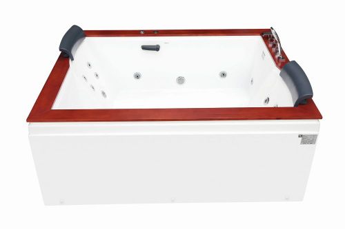 Ванна акриловая гидромассажная Gemy G9052 II B R 186х151 пристенная прямоугольная с каркасом - фото 2