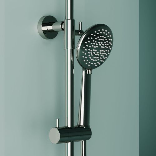 Душевая стойка Sancos Game SC3002CH настенная цвет хром с термостатом - фото 4