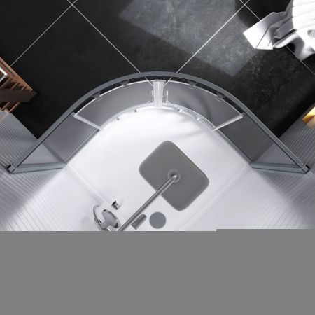 Душевой уголок Damixa Skyline DX35WG-301-090MT 90х90 стекло прозрачное профиль хром без поддона