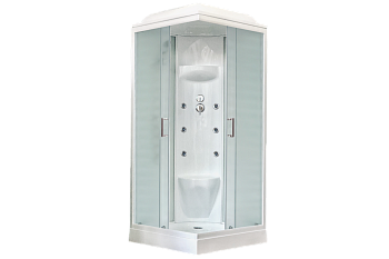 Душевая кабина Royal Bath НР RB90HP7-WC 90х90 квадратная с крышей ориентация универсальная