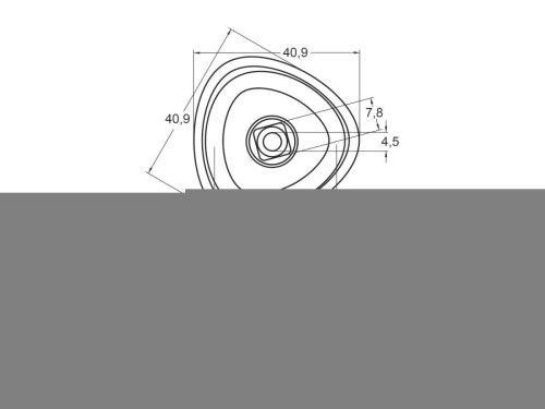 Ванна акриловая Riho Supreme B014001005 190х90 пристенная прямоугольная - фото 3