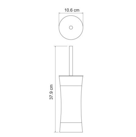 Ершик для унитаза WasserKRAFT 7527