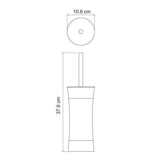 Ершик для унитаза WasserKRAFT 7527 - фото 5