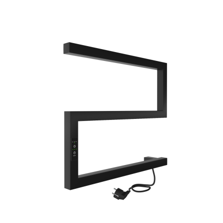 Полотенцесушитель Indigo Sparta DGS40-50BRRt 50х43 электрический черный муар