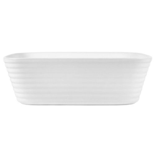 Раковина из сантехнического фарфора Bond Cube S63-500 50х40 накладная цвет белый без отверстий под смеситель - фото 3