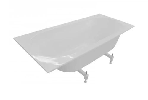 Ванна из литьевго мрамора Taliente Orta Stretto OR18080Stretto 180х80 пристенная прямоугольная без ножек и каркаса - фото 5