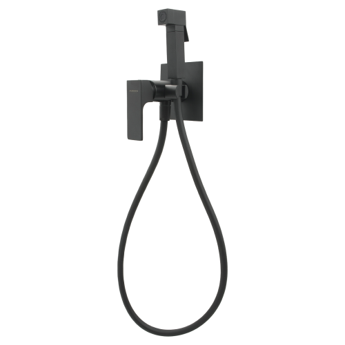Гигиенический душ со смесителем Mariani B14185RE черный - фото 2