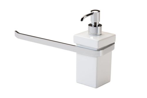 Полотенцедержатель + дозатор Stil Haus Mizar MZ69D(08-BI)