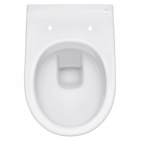 Чаша унитаза подвесная Roca Victoria 734630300R цвет белый без сиденья смыв торнадо