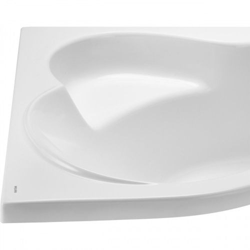 Ванна акриловая Santek Ибица 1WH112034 150х100 пристенная асимметричная без каркаса - фото 3