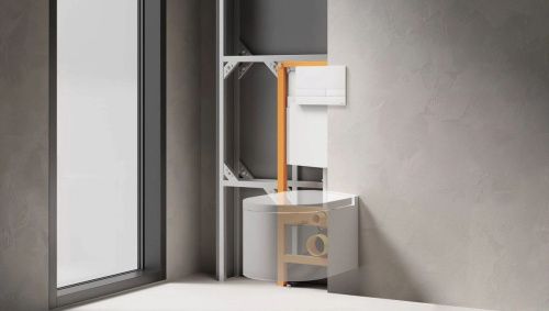 Инсталляция для унитаза сантехническая Salini PURO 30P1WFST111 - фото 3