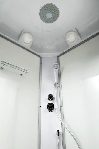 Душевая кабина AvaCan L980 80х80 четверть круга с крышей ориентация универсальная - фото 4