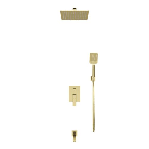 Душевая система Grossman Style 501.K35.05.320 встраиваемая в стену цвет золото - фото 2
