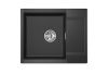 Кухонная мойка Granula 6202, ЧЁРНЫЙ 60х50 цвет черный поверхность матовая