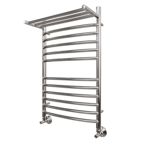 Полотенцесушитель водяной Point Альфа PN05148SP 45х80 хром - фото 3