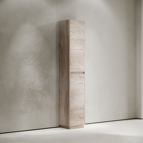 Шкаф-пенал Sancos Libra Floor PLB35FEG 40х190 напольный цвет серый - фото 3