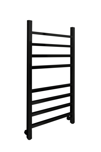Полотенцесушитель водяной Indigo Aletto LALWPF80-50BR 55х85 черный - фото 4