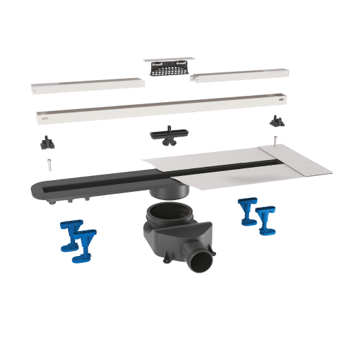 Душевой лоток Bettoserb Slim Line 750 13100034 75х10 нержавеющая сталь - фото 2