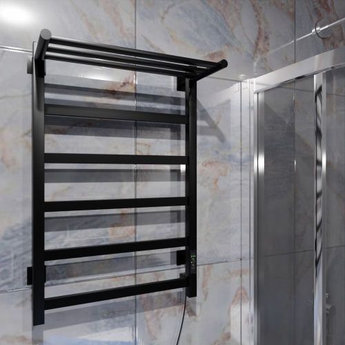 Полотенцесушитель электрический Altasan ПарусПроф ПарусПроф8050ПЧМ 55х80 черный - фото 3