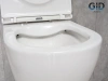 Унитаз подвесной Gid Convexo 62234Y белый с сиденьем микролифт безободковый смыв торнадо