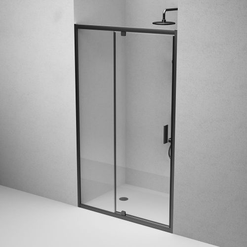 Душевая дверь Am.Pm Gem W90G-120-1P-BT 120х195 стекло прозрачное профиль черный - фото 5