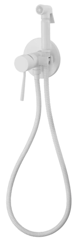 Гигиенический душ со смесителем Remer N65BO белый - фото 2