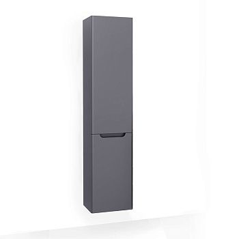 Шкаф-пенал Jorno WOOD Wood.04.150/P/GR 30х150 подвесной цвет черный