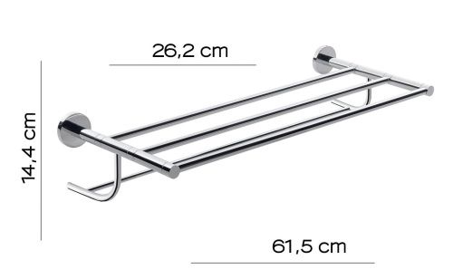 Полка в ванную комнату Gedy FE35(13) - фото 2