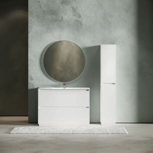 Тумба под раковину Sancos Libra Floor LB120F-1W 120х50 напольная цвет белый - фото 2