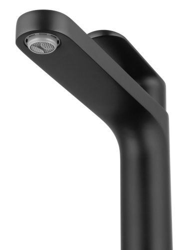 Смеситель для раковины Wonzon & Woghand WW-H1034-MB на столешницу черный - фото 3