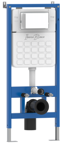 Комплект унитаз с инталляцией и клавишей смыва Iberica Blanca BURGOS ALTO IB001.BRA.234.821 - фото 3