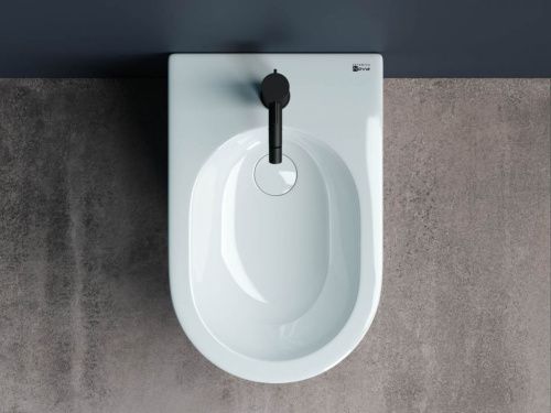 Биде напольное Ceramica Nova STAR CN1906 цвет белый - фото 4