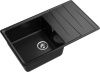 Кухонная мойка Granfest Level LV-860L черный 85х50 цвет черный поверхность матовая