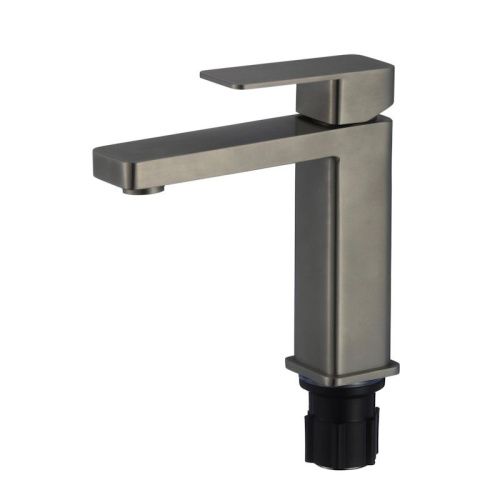 Смеситель Fmark FS8701Q на раковину графит - фото 2