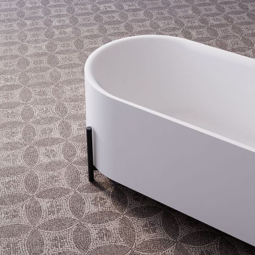 Ванна акриловая Abber AB9443 170х75 отдельностоящая овальная с каркасом - фото 4