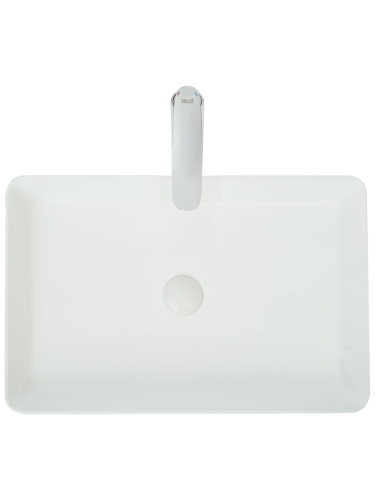 Раковина из сантехнического фаянса WeltWasser WW SK 10000004642 40 см накладная цвет белый без отверстий под смеситель - фото 3