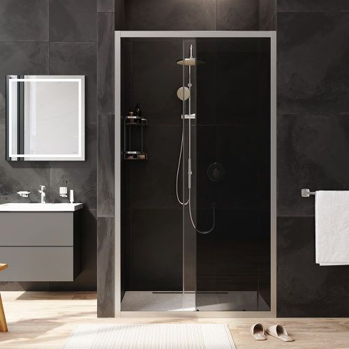 Душевая дверь Am.Pm Gem W90G-110-1-195MG 110х195 стекло прозрачное профиль хром - фото 4