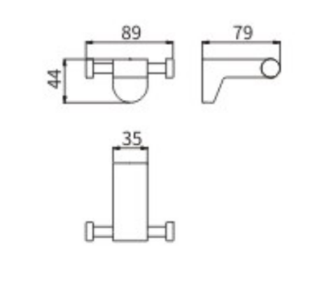 Крючок CeramaLux Neo 51001