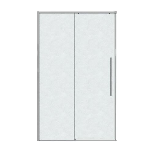 Душевая дверь Grossman Galaxy 100.K33.01.130.10.02 130х195 стекло текстурное профиль хром